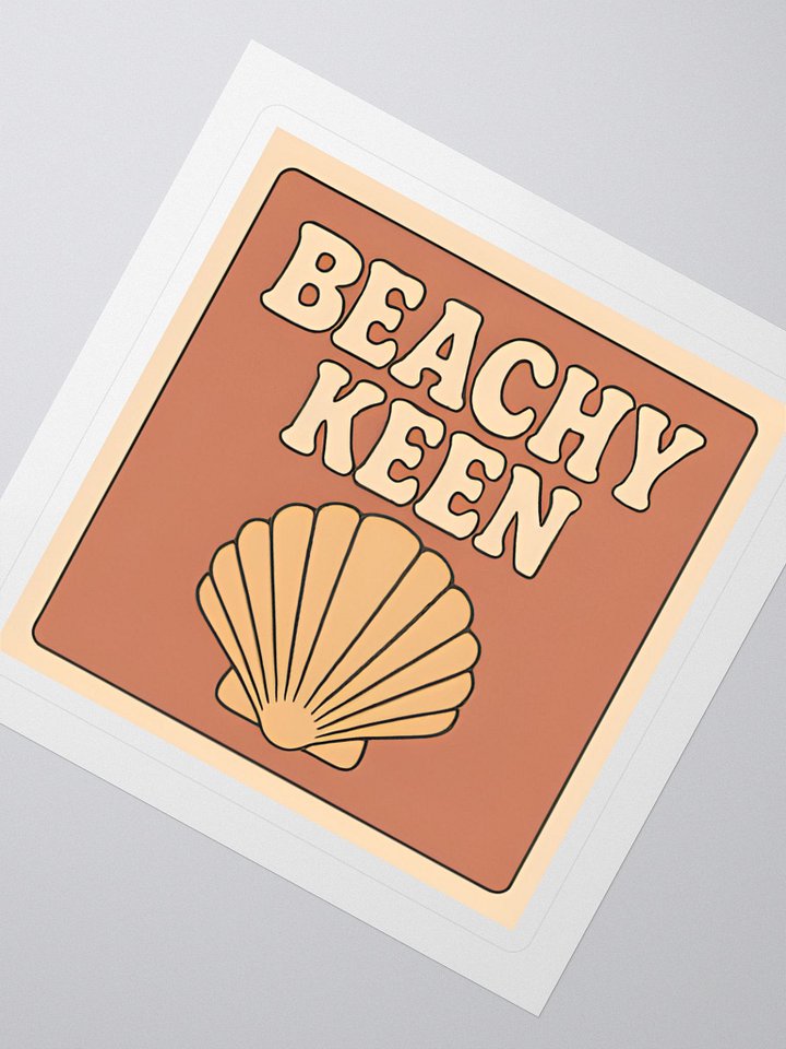 Beachy Keen Sticker product image (2)