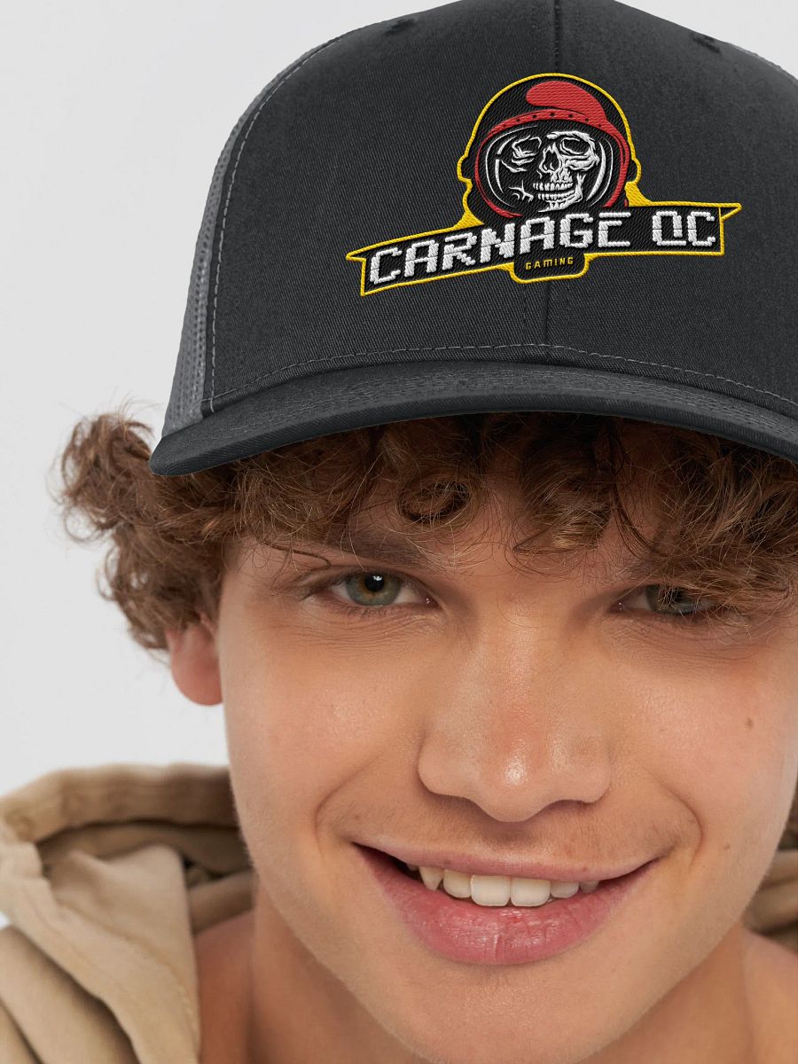 CARNAGE QC Gaming Trucker Hat product image (59)