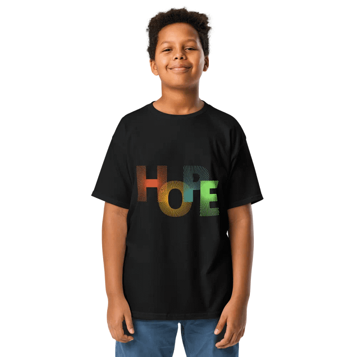 Kids HOPE T-Shirt – Colorful Youth Classic Tee product image (1)