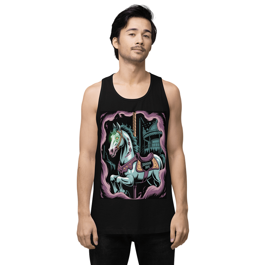 Abandon Hope Men's Gothic Tank Top by Midnight Veil Designs product image (1)