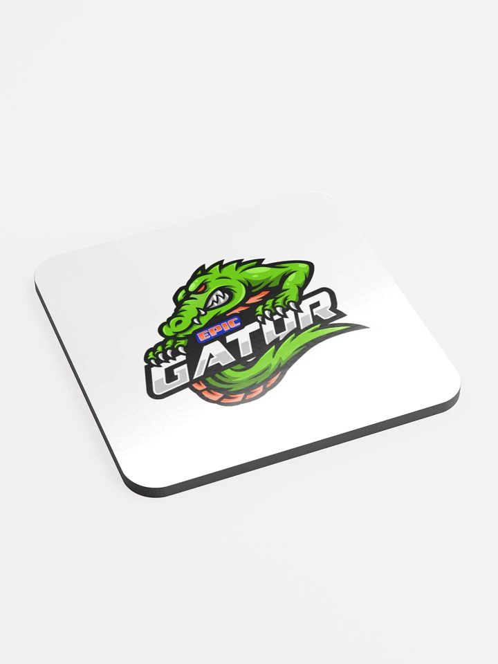V3 Logo Glossed Cork Coaster product image (2)