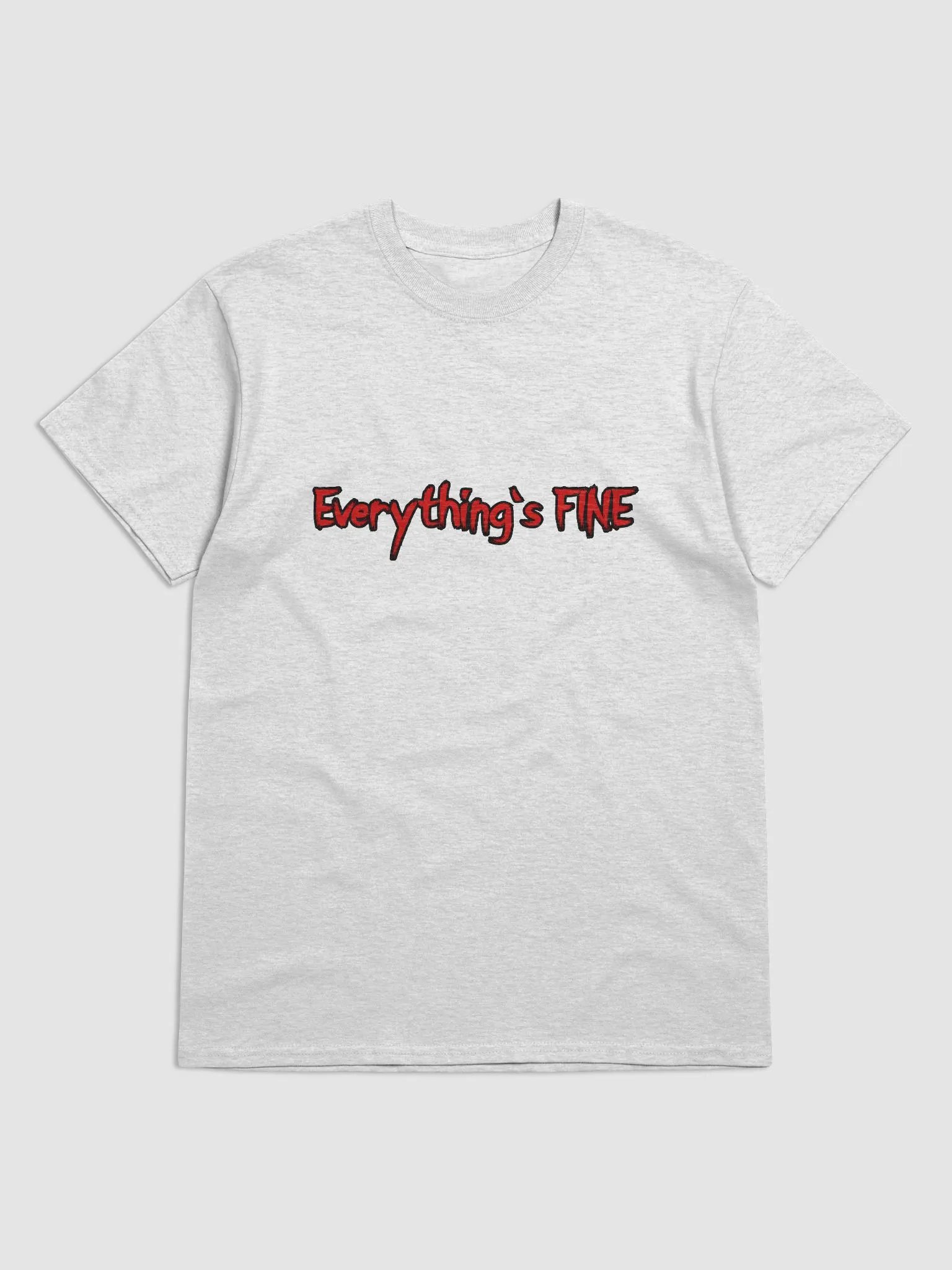 Everything's FINE Gildan Heavyweight T-Shirt product image (10)