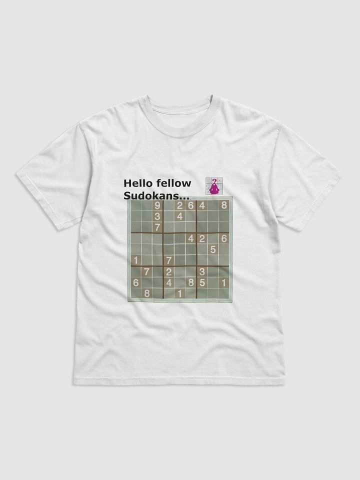Zen Sudoku T-Shirt product image (1)