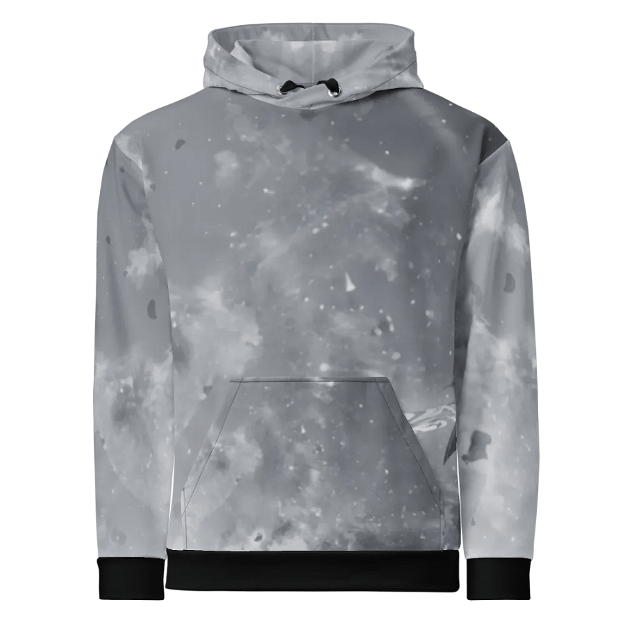 Samurai Artwork Custom all over hoodie B&W product image (6)