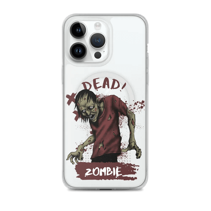 Spooky Zombie Dead! iPhone® MagSafe® Clear Case product image (2)