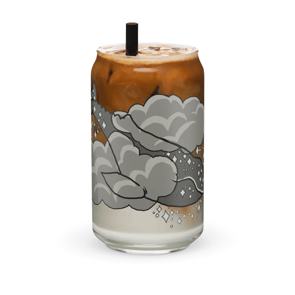 starry gray whale night sky can-shaped glass product image (12)