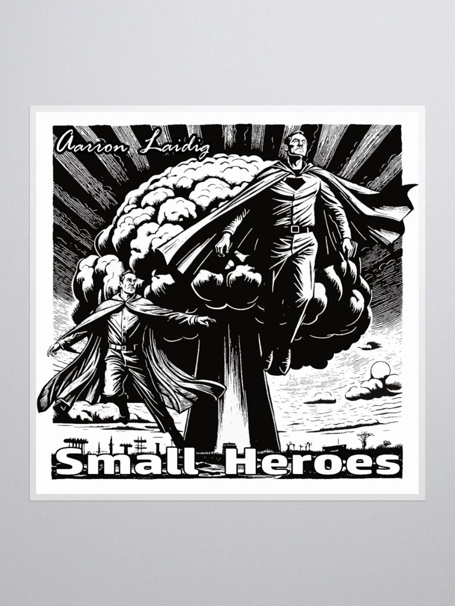 Small Heroes Cover Art vinyl sticker product image (1)