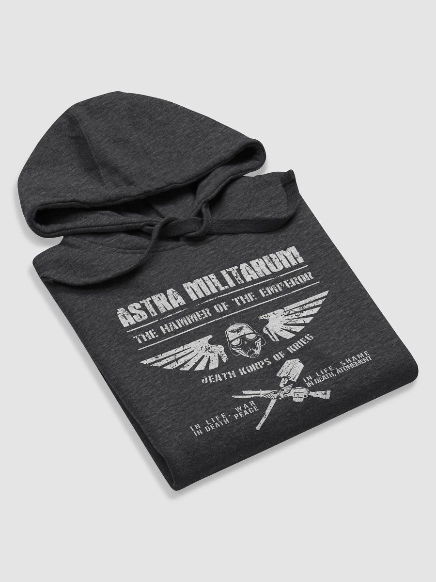 Death Korps of Krieg Warhammer 40k Hoodie | Retro Military Style Astra Militarum Pullover Hoodie product image (5)