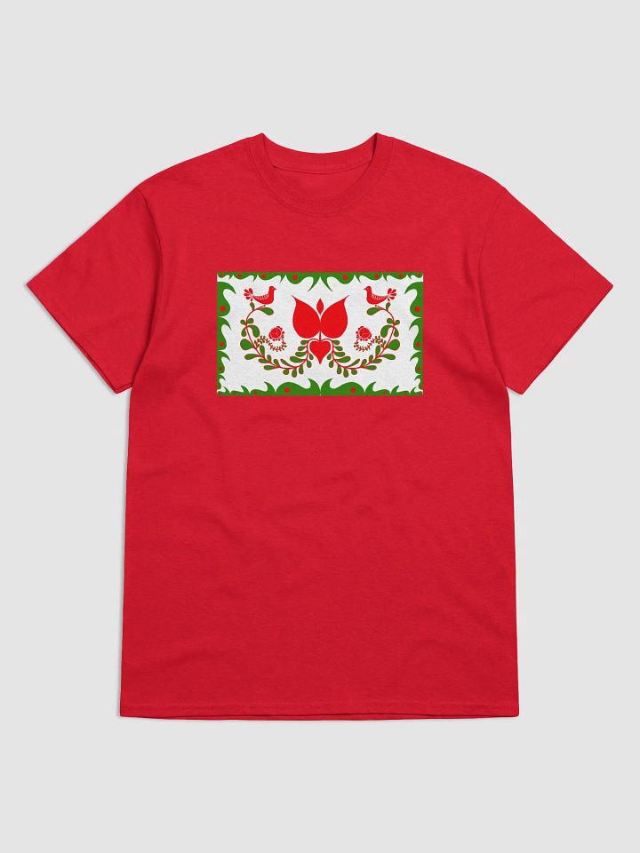 Hungarian Color Folk Art Lovebirds T-Shirt product image (1)