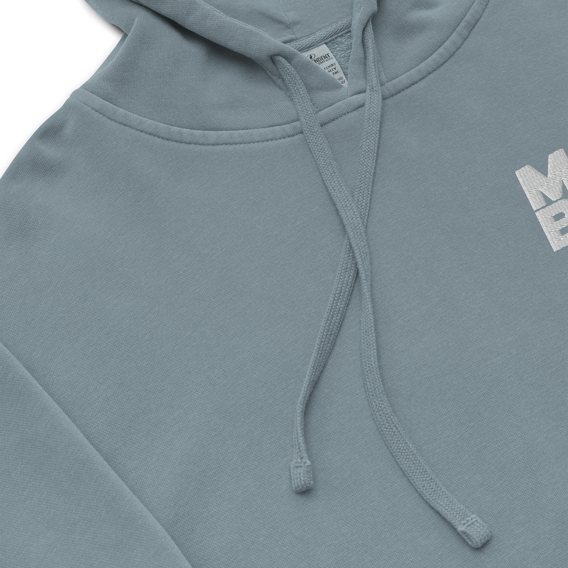 Mad Blood Logo Pigment Dyed Hoodie (Stitched Logo) product image (2)