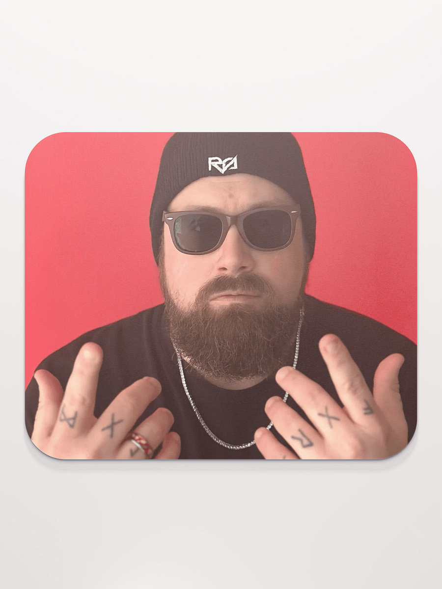 Raspberry Sky Red Mouse Pad product image (2)