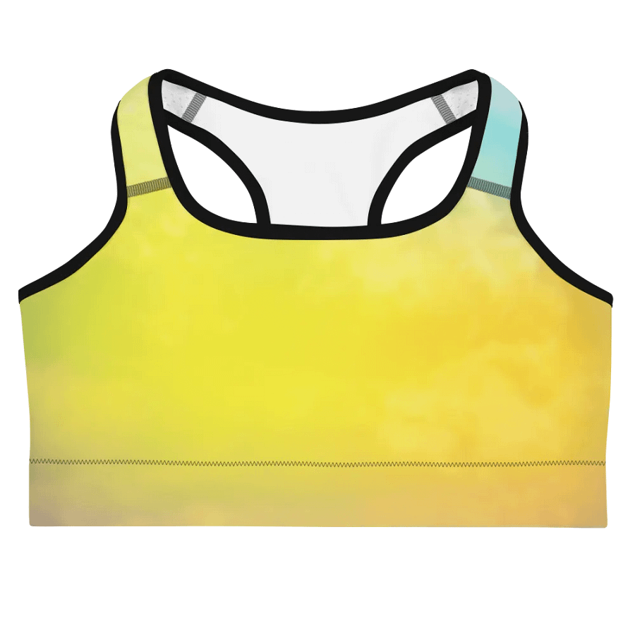 Blur cloud rainbow Design Sports Bra - V9 product image (3)