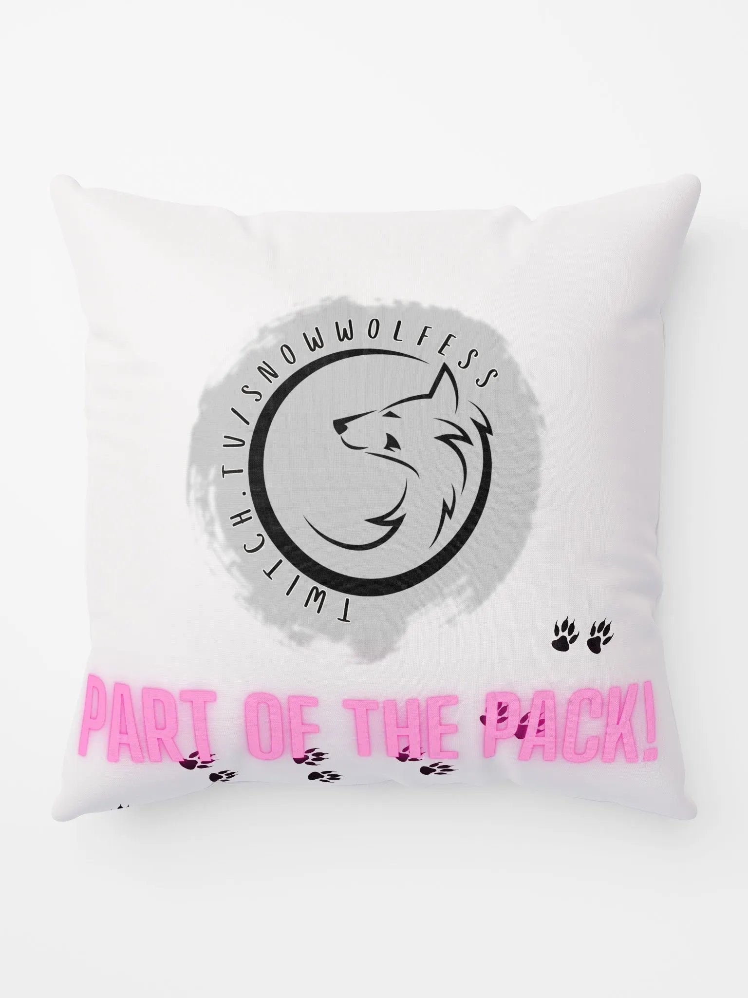 Snowwolfess Logo Pillow product image (9)