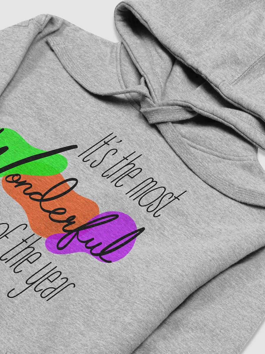 Most wonderful time of Year is Fall Cotton Unisex Hoodie product image (3)
