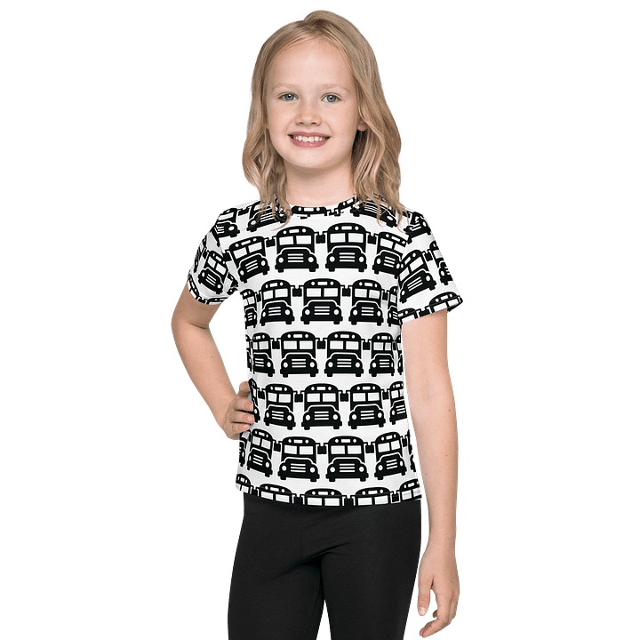 Customizable Grid Pattern Kids T-Shirt product image (1)