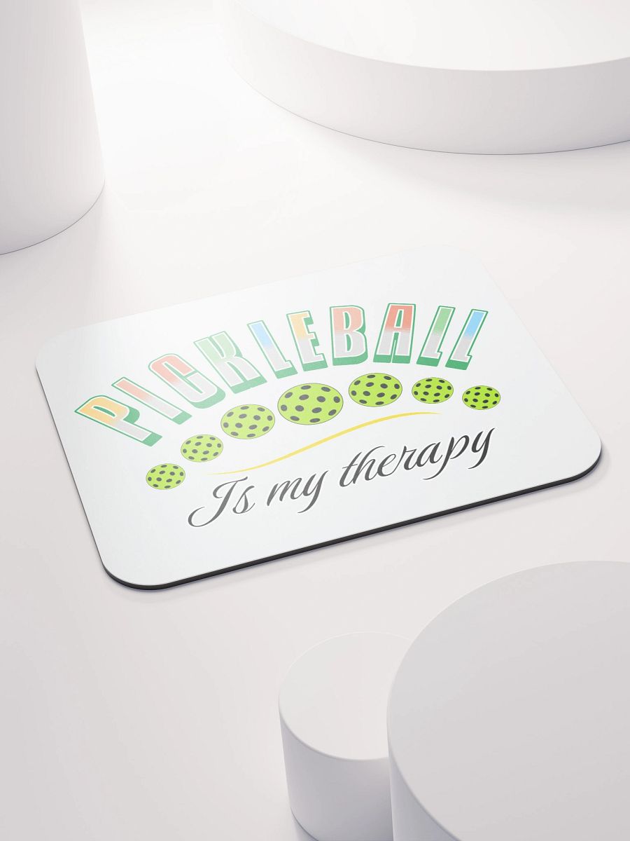 Pickleball Is My Therapy Mouse Pad product image (4)