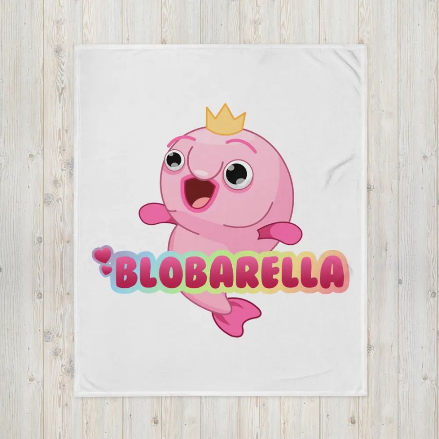 Blobarella Logo Blanket product image (16)