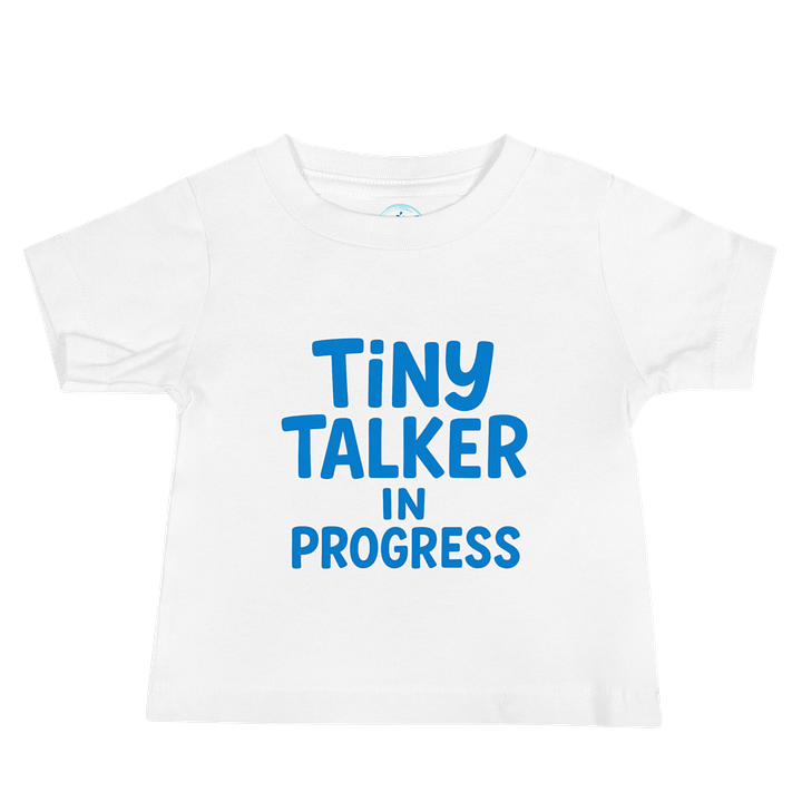 Tiny Talker in Progress Baby Tee product image (2)