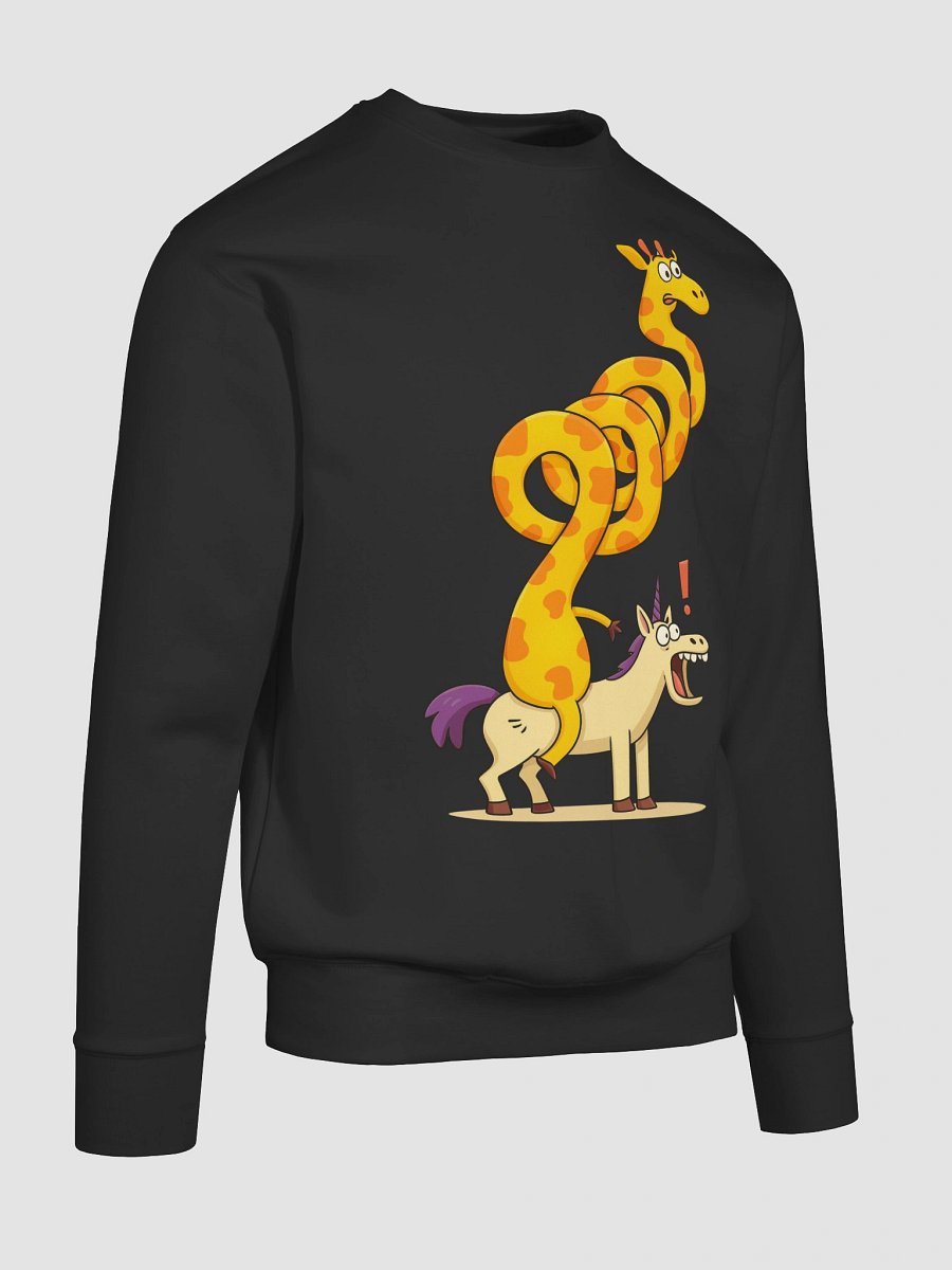 Giraffe on Unicorn Crew Neck product image (10)