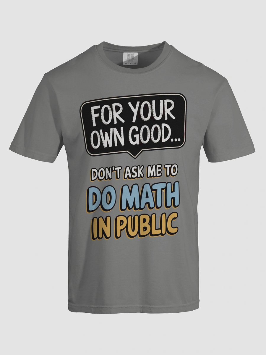 Playful Math Protest T-Shirt product image (65)