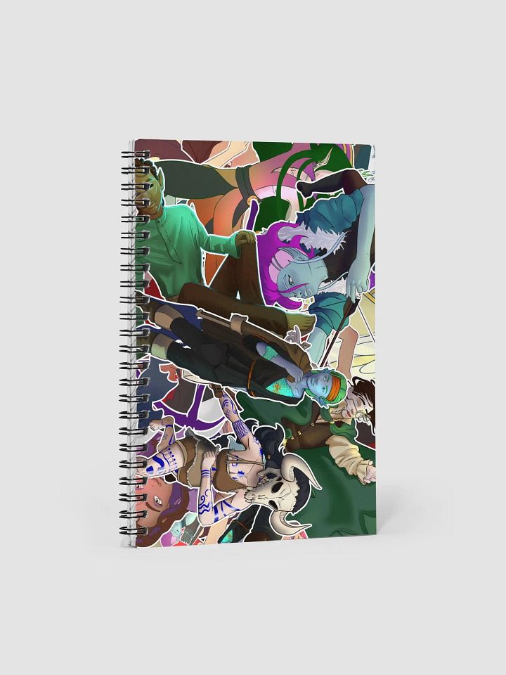 Friends Overlapping Notebook product image (1)