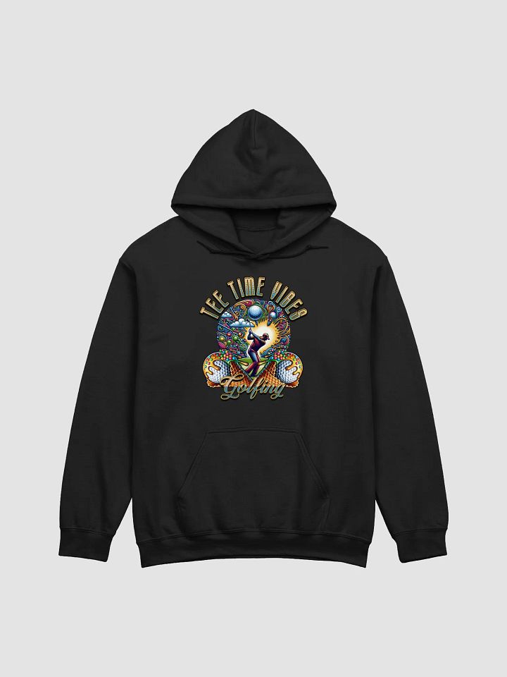 Tee Time Vibes Golfing Swing Style Hoodie product image (1)