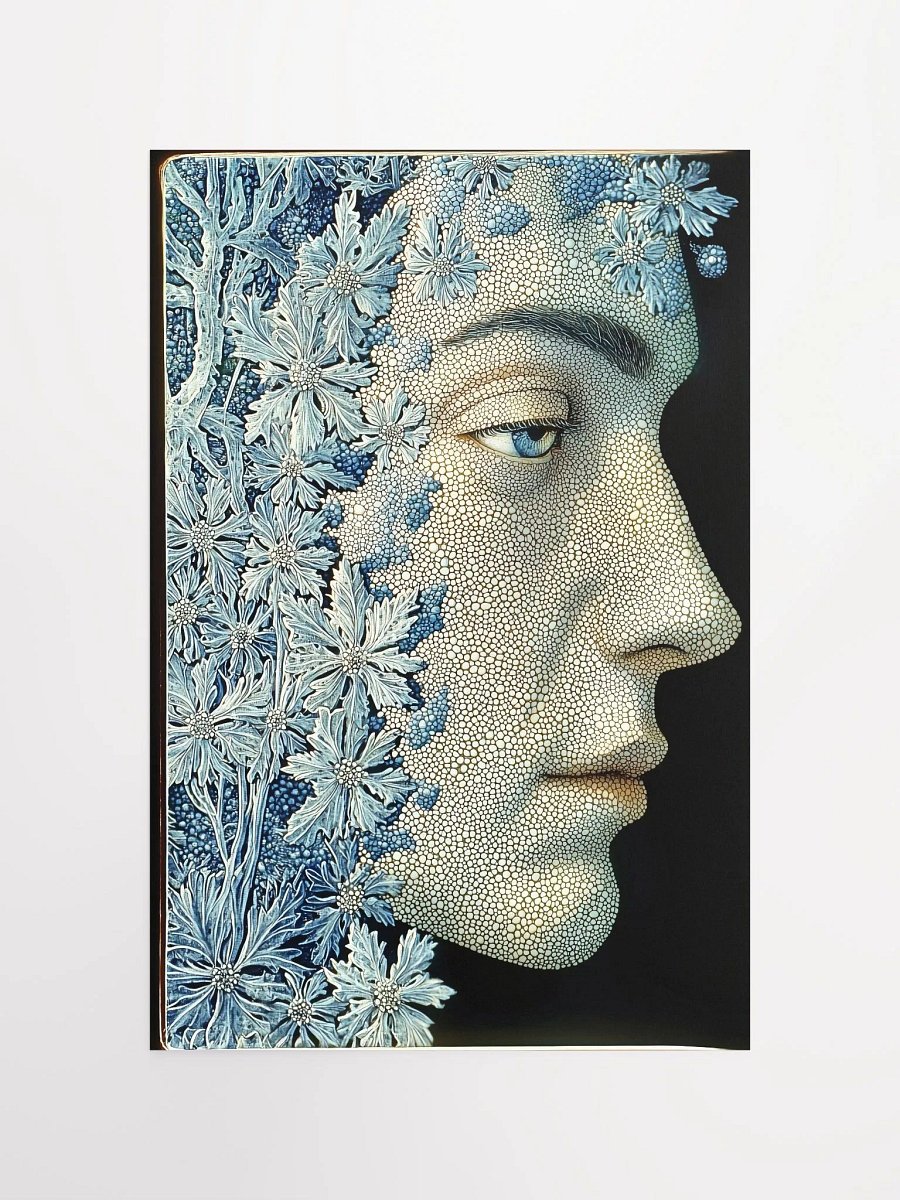 Winter's Whisper: Fantasy Poster of an Enigmatic Forest Spirit product image (4)