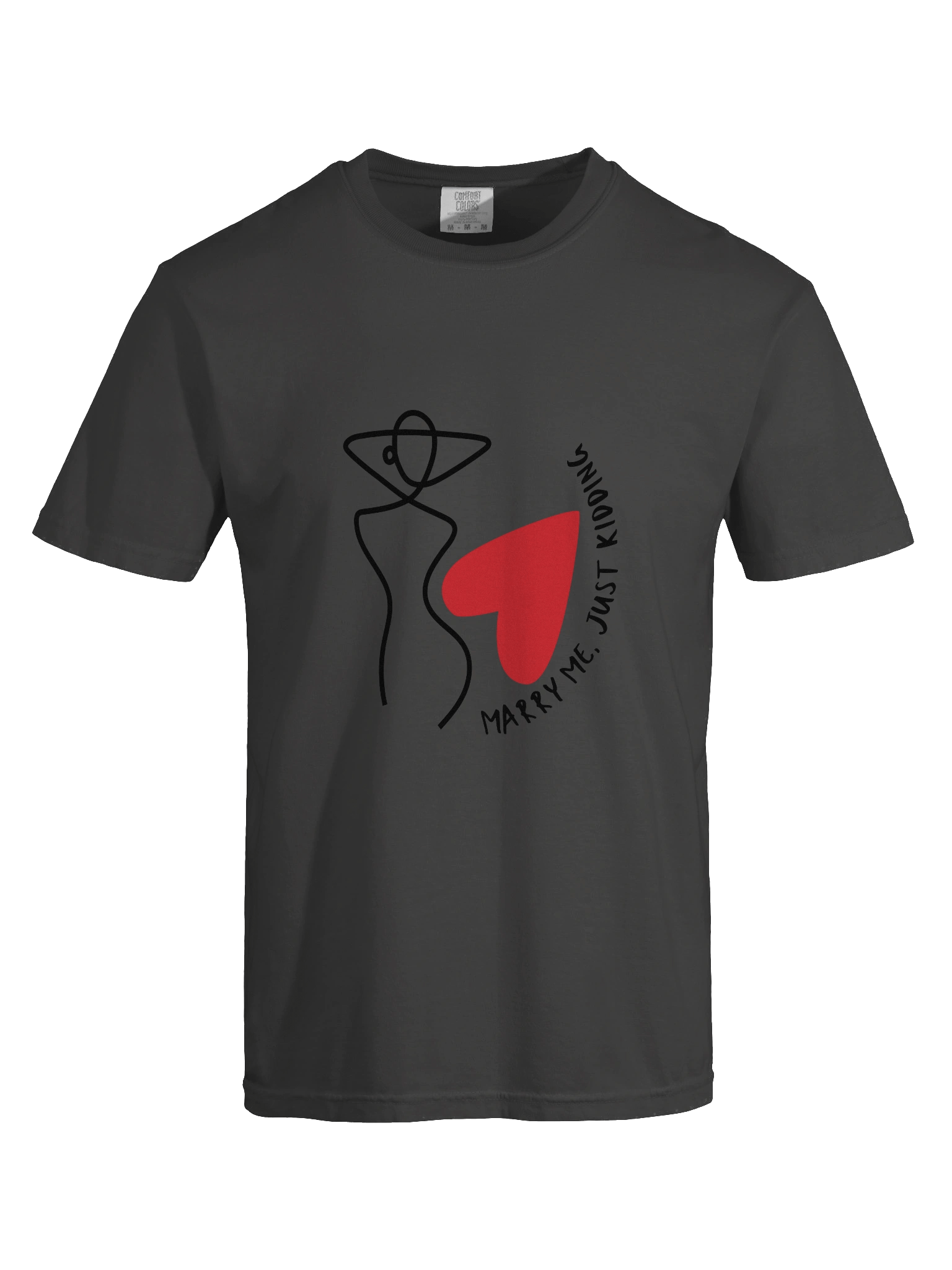 Marry Me, Not Really Heavyweight T-Shirt product image (5)