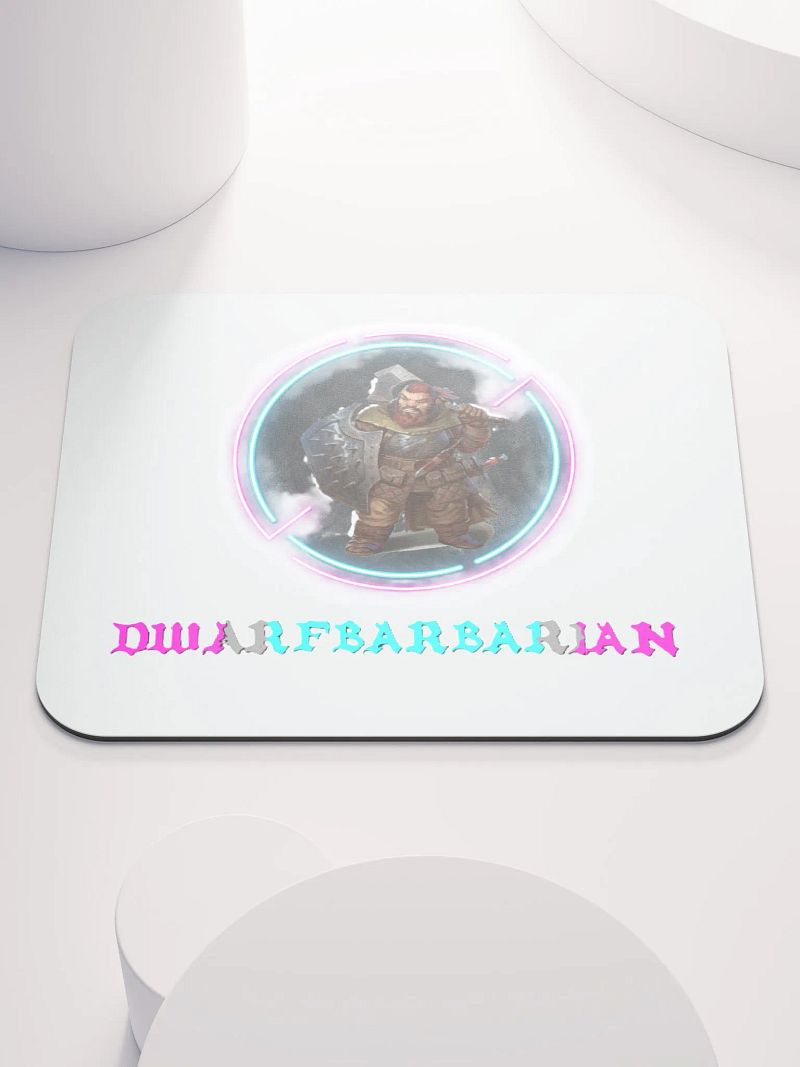 Barbarian mouse mat