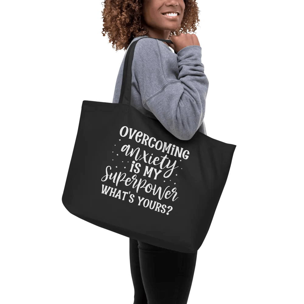 Overcoming Anxiety Is My Superpower Bag product image (9)