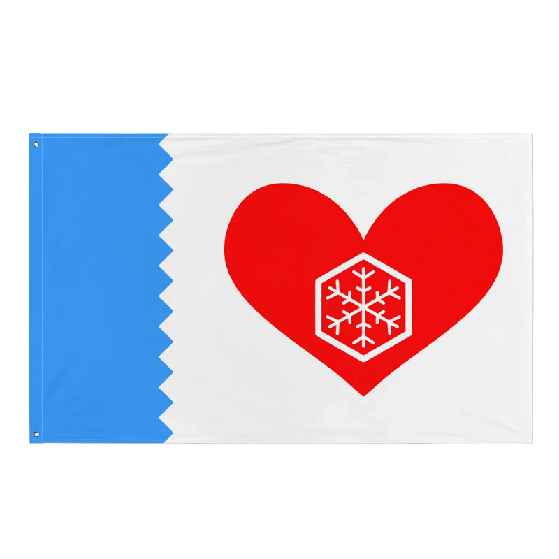 Blizzard Resort Flag