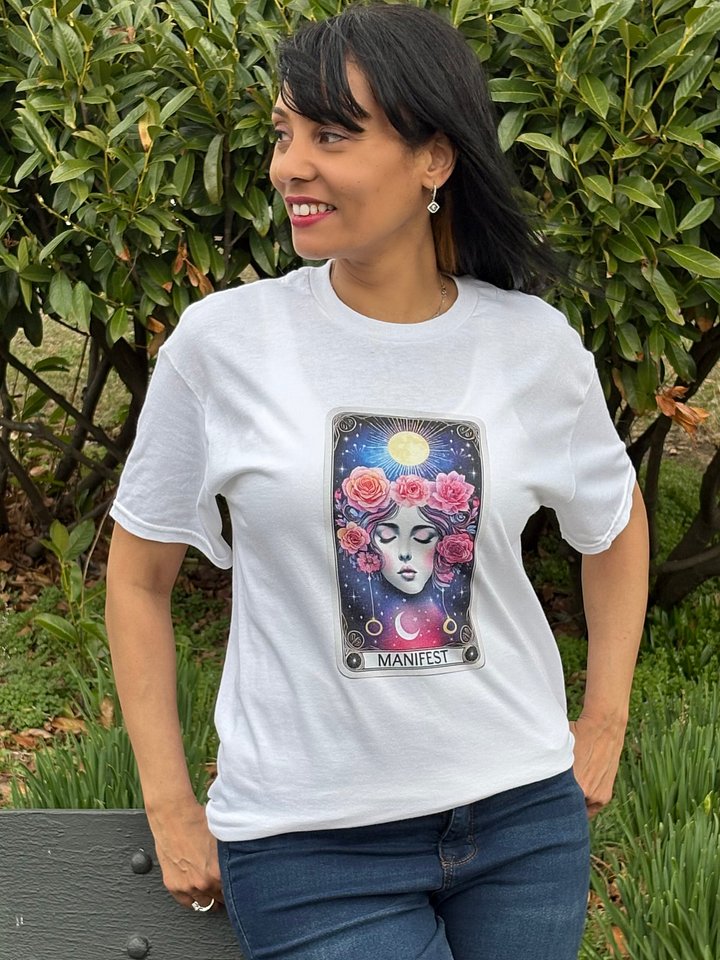 Manifest ~ Tarot Card T-shirt product image (1)
