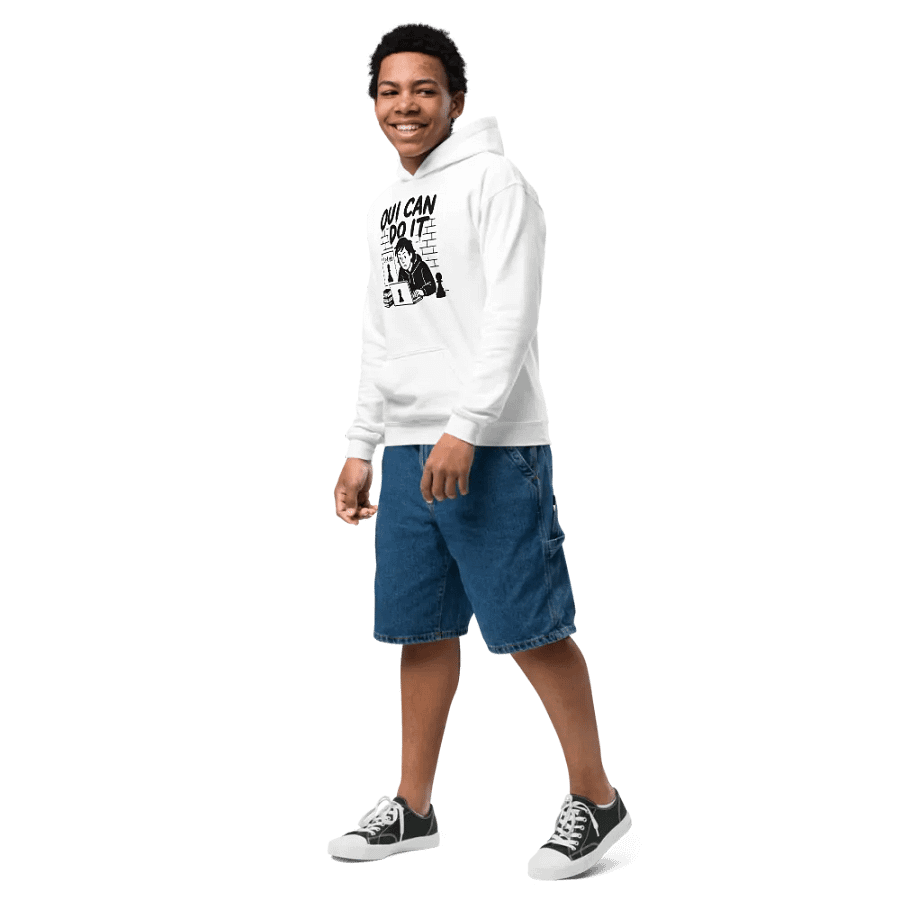 Oui Can Do It - Youth Hoodie product image (3)