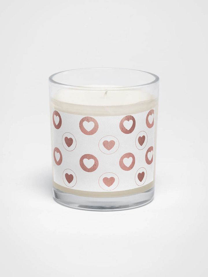 Rosy Hearts Candle product image (1)