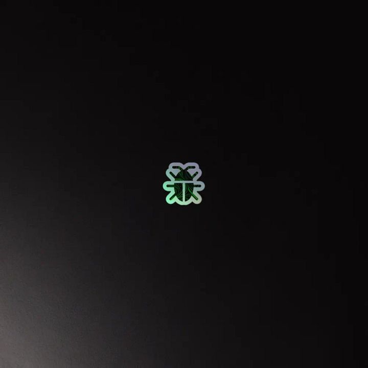 Literal Roach Holographic Logo Sticker product image (2)
