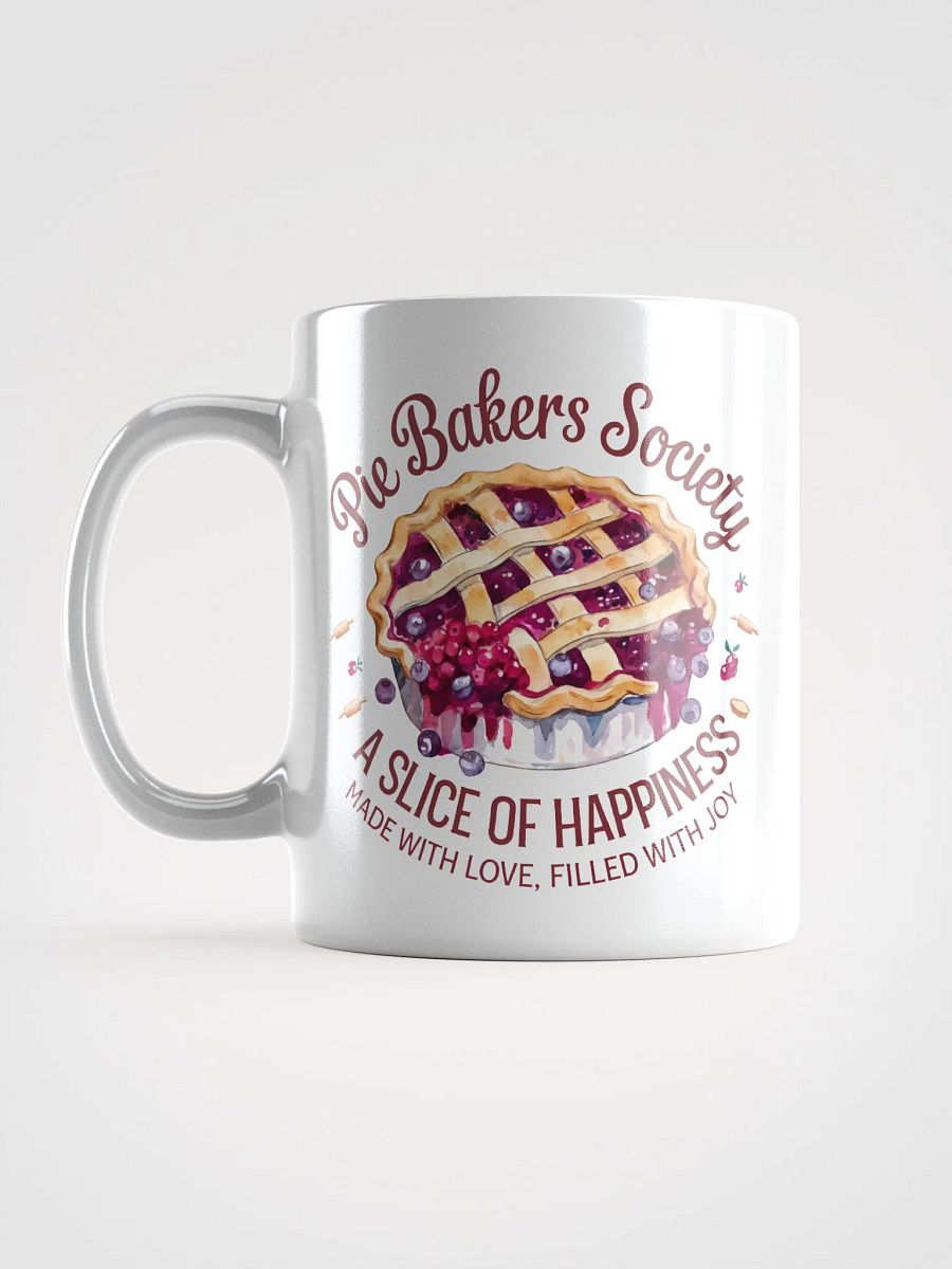 Pie Bakers Society White Glossy Mug product image (18)