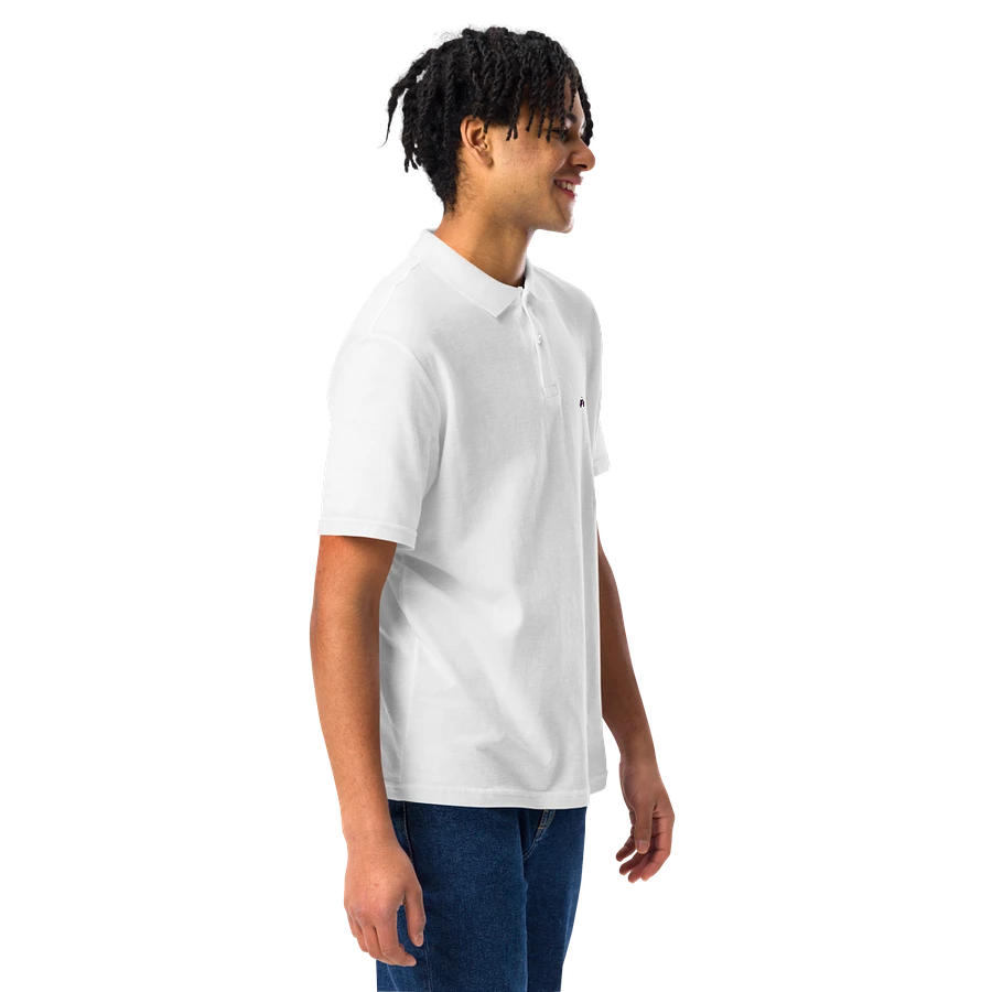 Scrambler Embroidered Unisex Pique Polo Shirt product image (4)