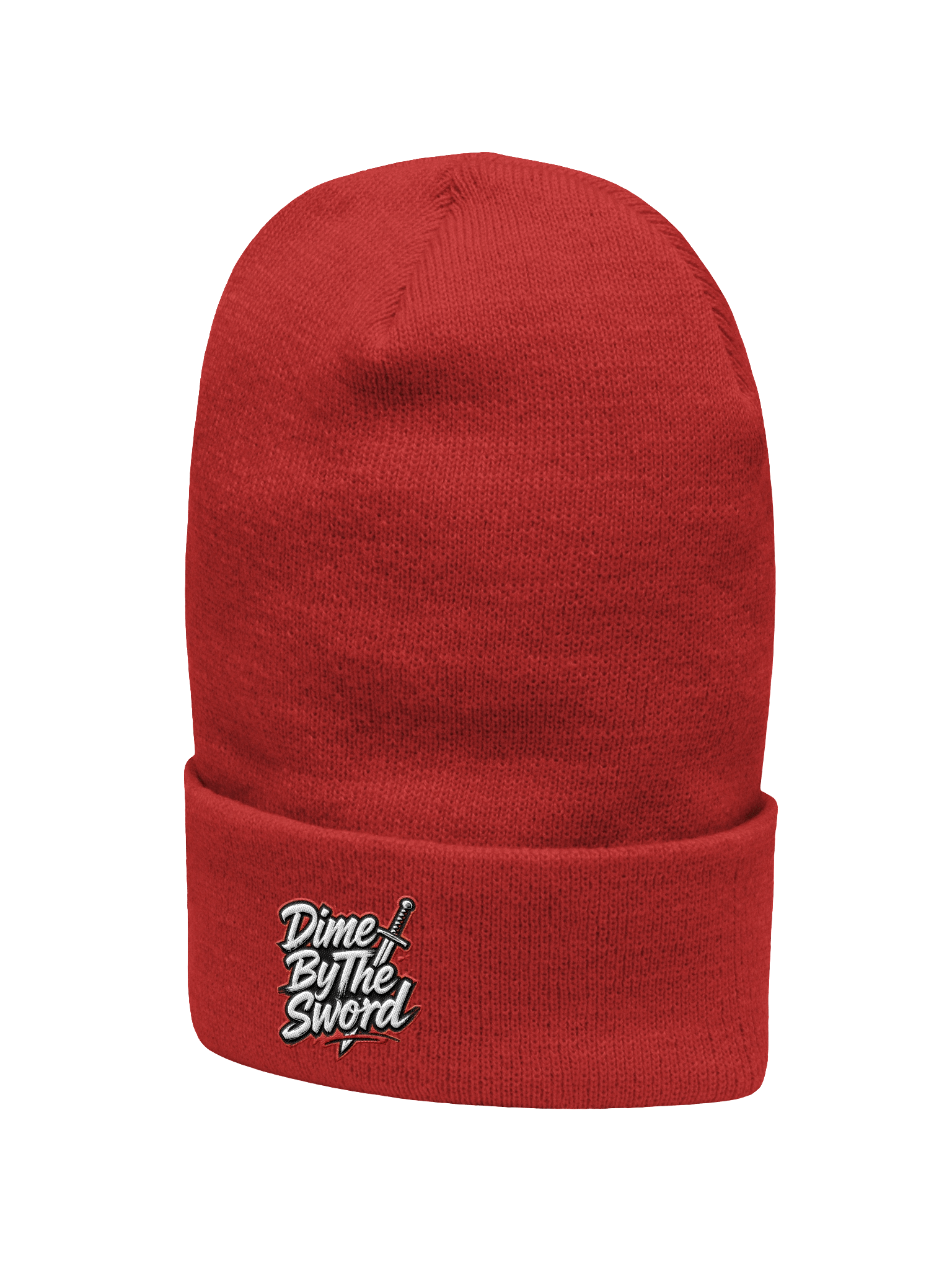 DBTS Cuffed Beanie - Sword x Sword Logo (Red) product image (2)