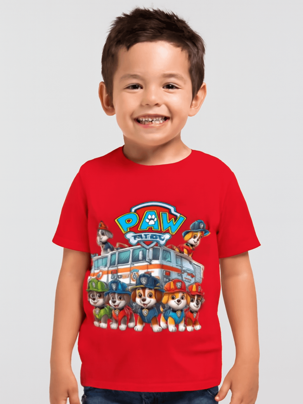 Paw Patrol Puppies Youth Firefighter T-Shirt product image (1)