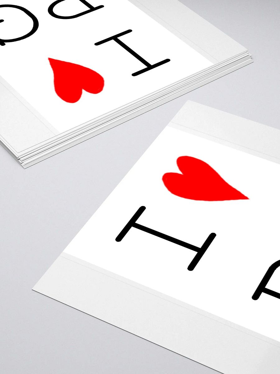 I HEART PATRICK GNARLY SIMPLE STICKER product image (4)