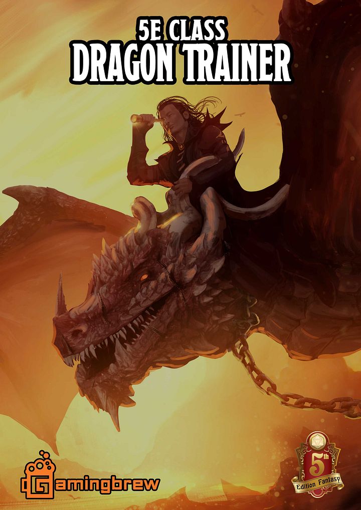 Dragon Trainer 5E Class (PDF) product image (1)