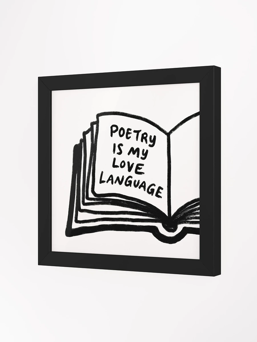 Love Language Framed Art Print product image (16)