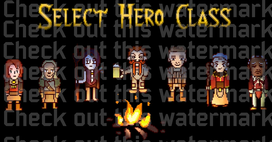 Select Hero Class - T-Shirt product image (5)