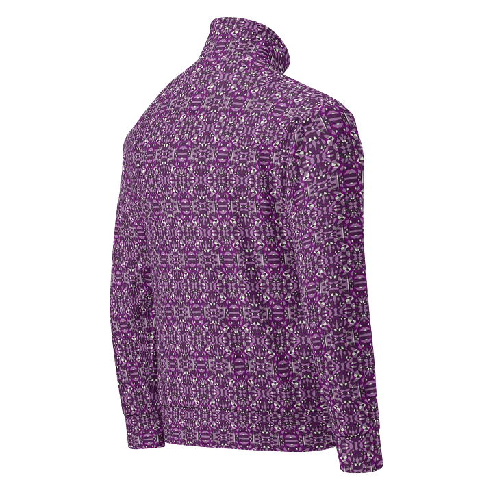 Starlight Mulberry – Recycled Unisex Track Jacket product image (2)