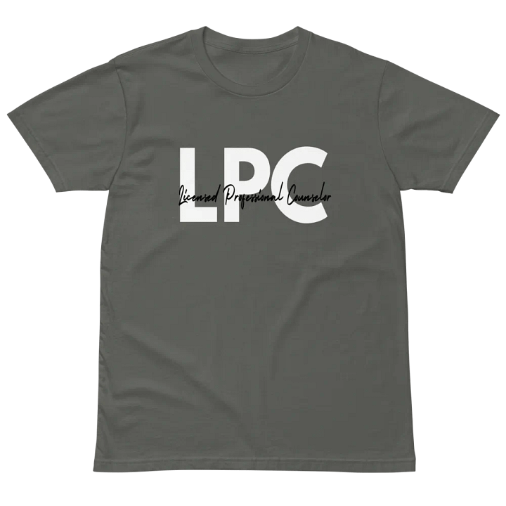 Licensed Professional Counselor LPC Unisex Premium T-Shirt product image (2)
