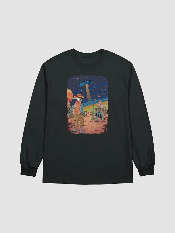 Skeleton Space Cowboys Long Sleeve T-Shirt product image (1)