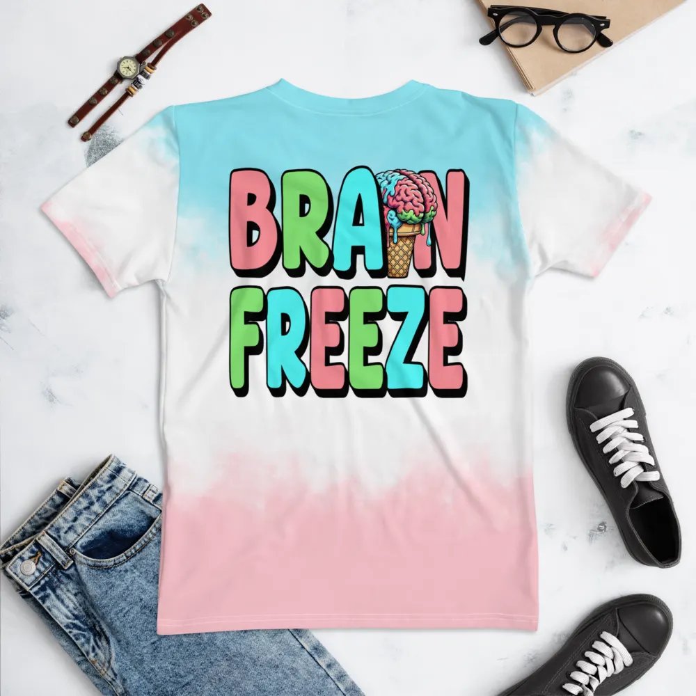 Brain Freeze Women's Crew Neck T-Shirt product image (5)