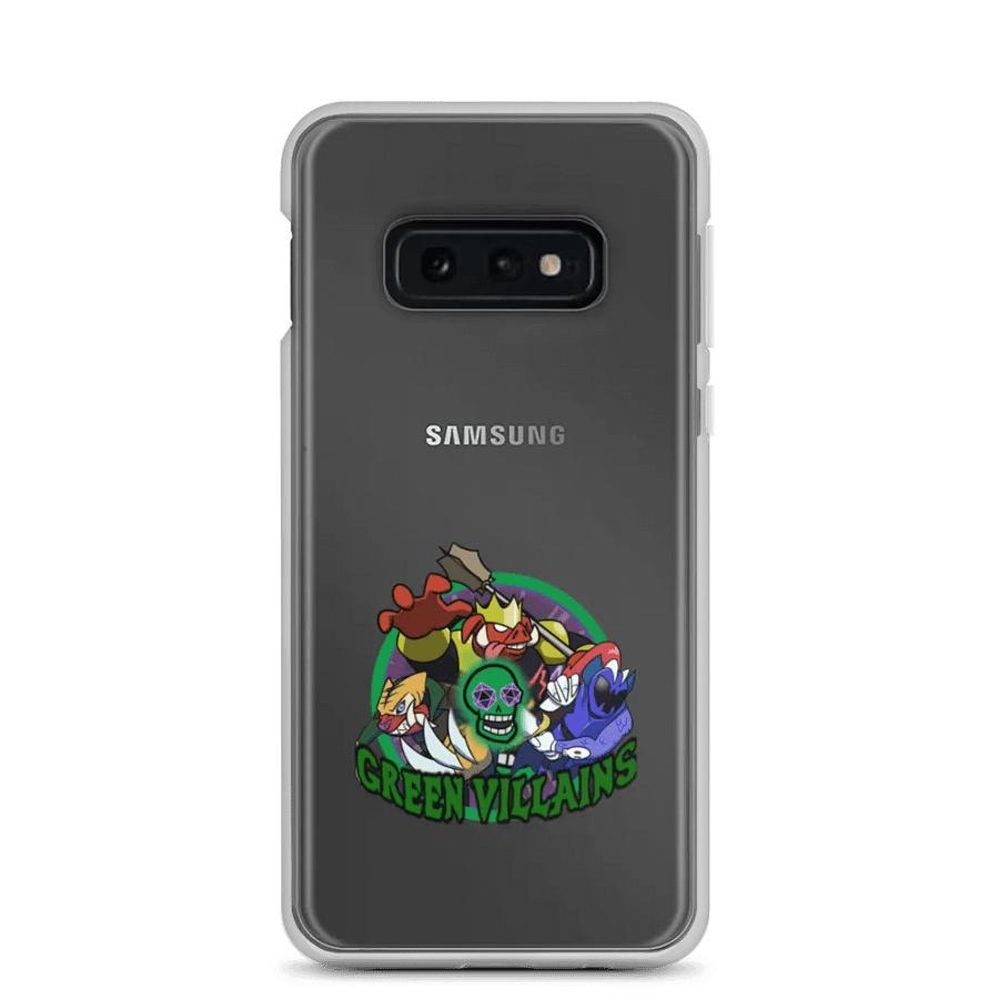 Green Villain Clear Samsung® Case product image (7)