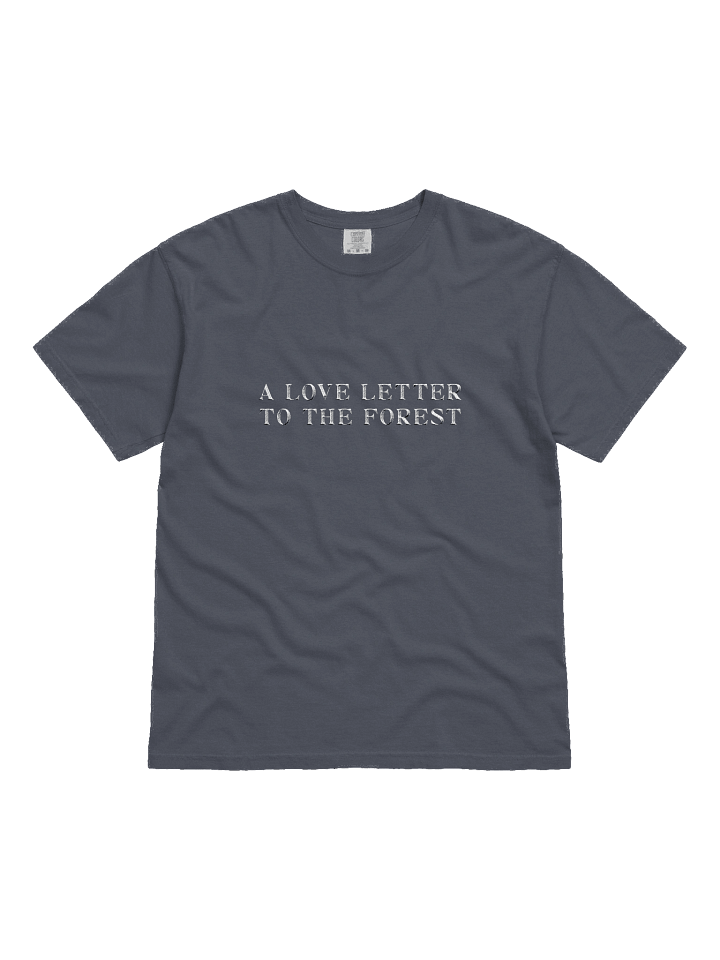 Embroidered A Love Letter To The Forest Unisex Tee product image (1)
