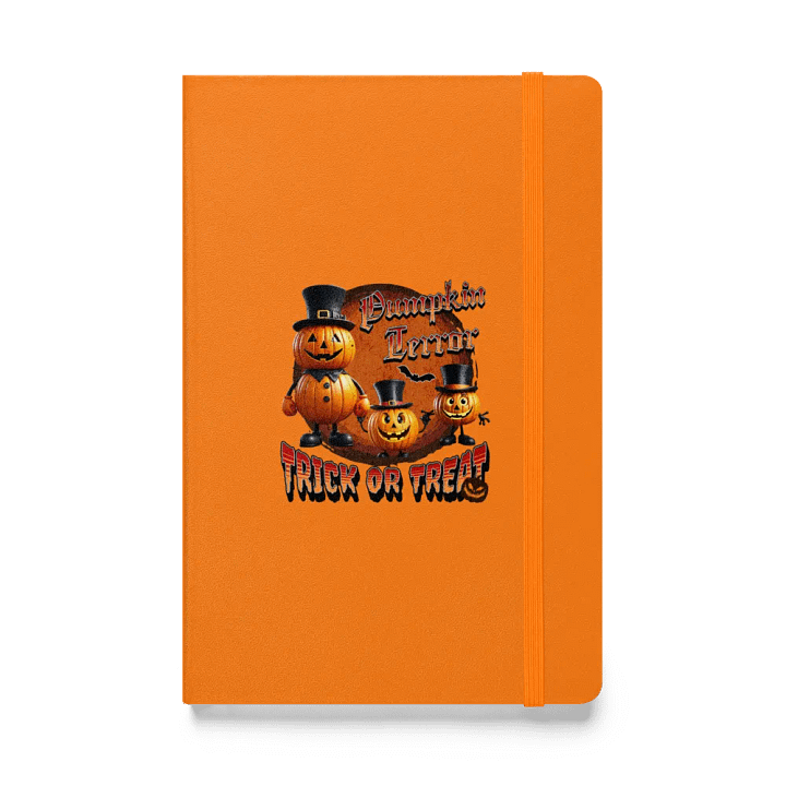 Pumpkin Terror Trick Or Treat Hardcover Journal product image (1)